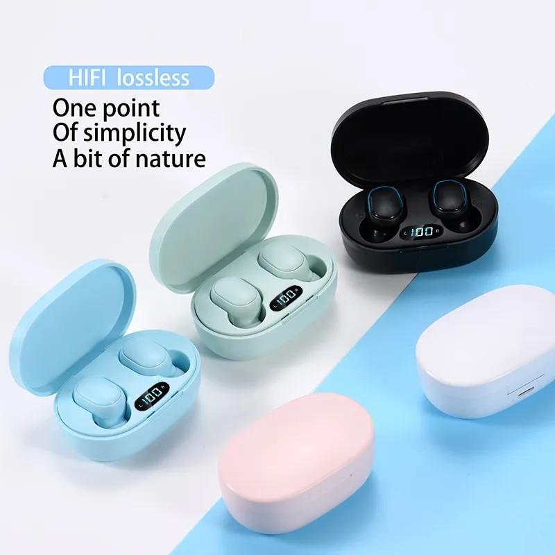 Product Introduction of A6S TWS Earphone Bluetooth Nirkabel 5.0 Headset Earbud Olahraga Mikrofon Earphones Headphone Hitam Wireless Handset head sead Pink Bass Ponsel 4