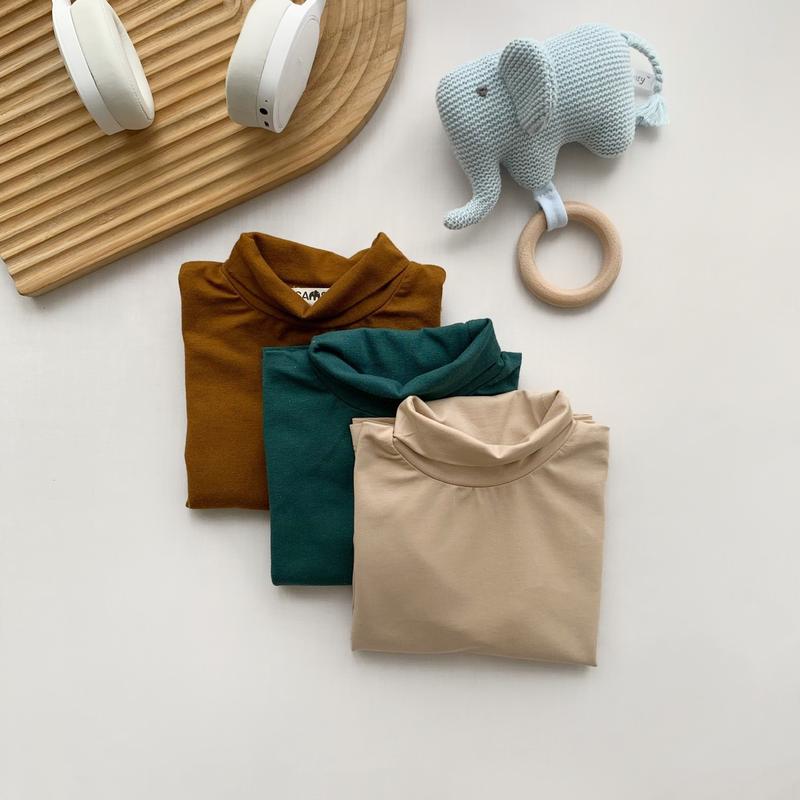 Set 3 áo giữ nhiệt samsoo cổ 3 phân cho bé