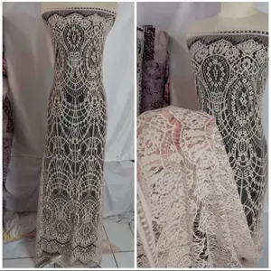 KAIN BROKAT SEMIFRANCIS KAIN UNTUK BAHAN KEBAYA BROKAT SEMIPRANCIS ANTI KUSUT