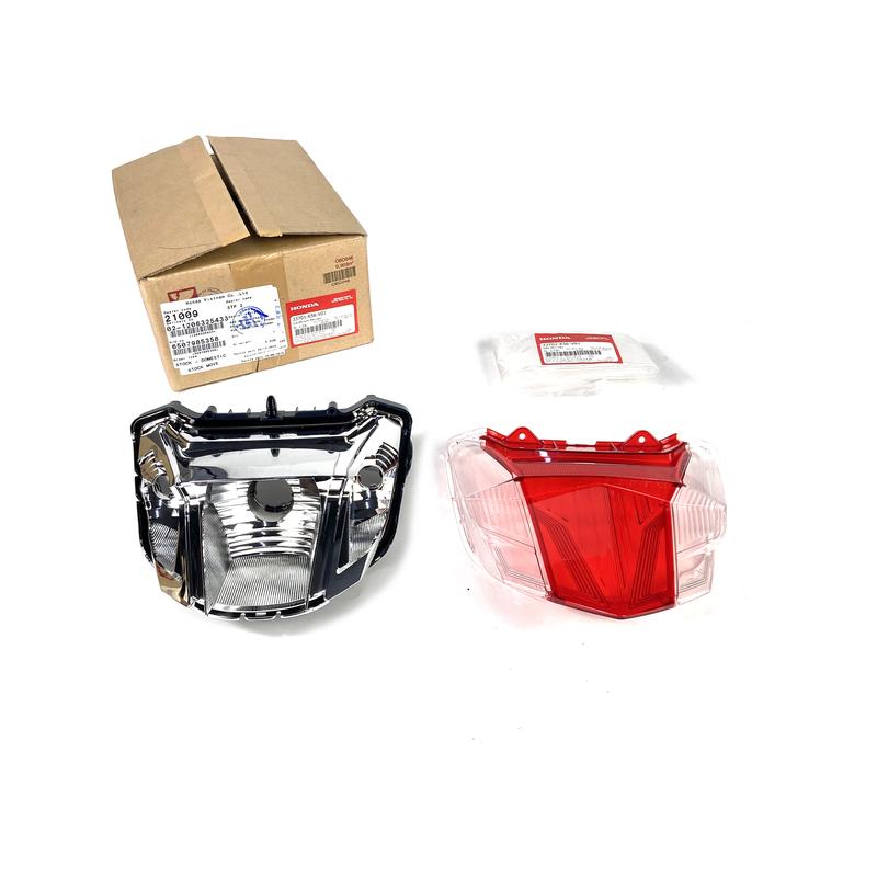 Lõi Cụm, Mặt Kính Mica Đèn Hậu (Đèn Sau) Winner V1, RS 150 V1 V2, Supra GTR 33701-K56-V01, 33702-K56-V01 Chính Hãng