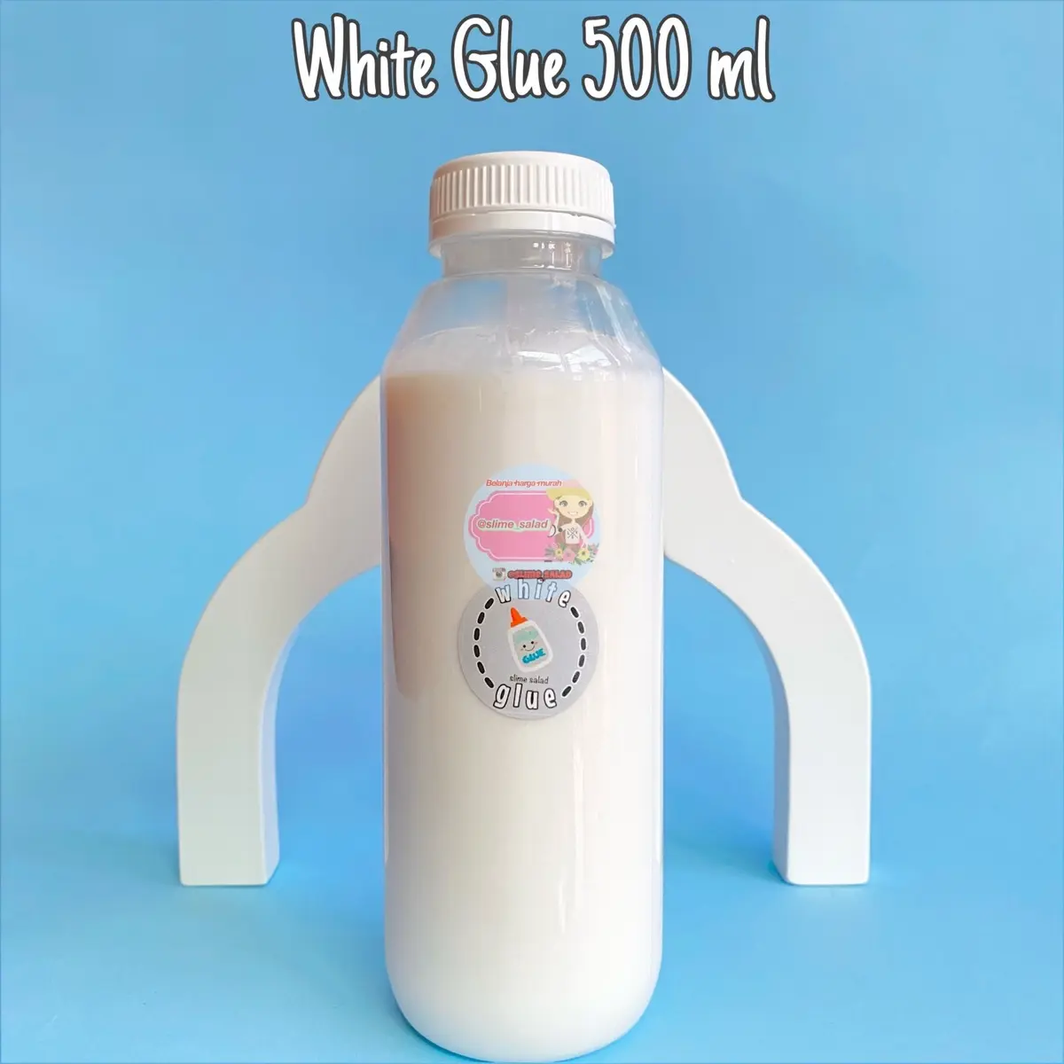 White Glue 500 ml | Lem Putih Kayu Slime