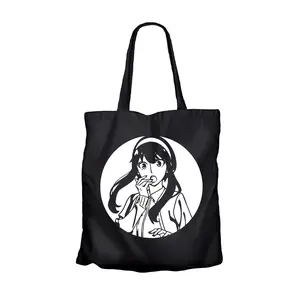 Tote bag anime YOR FORGER MOON - SPY X FAMILY material canvas