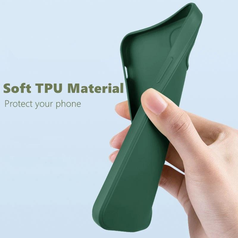 Product Introduction of Redmi Note13 5G Xiaomi 2024 Liquid Silicone Case For Redmi Note 13 Pro Pro+ Plus 13Pro Straight Edge Soft Flexible TPU Bumper Phone Cover Back Casing Simple Shockproof Solid Color 24