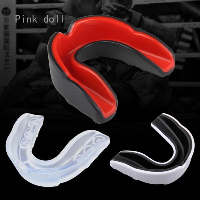 Sport Mouth Guard Teeth Protector EVA Boxing Basketball Mouthguard ...