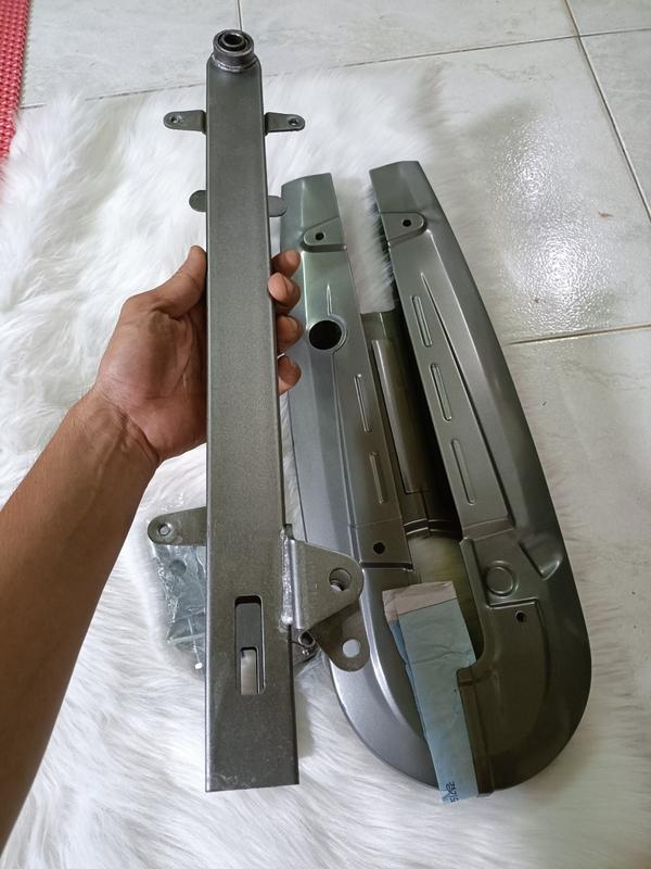 Bộ Bọc sên + Gấp cho xe Jupiter tặng kèm pát tăng sên màu xám