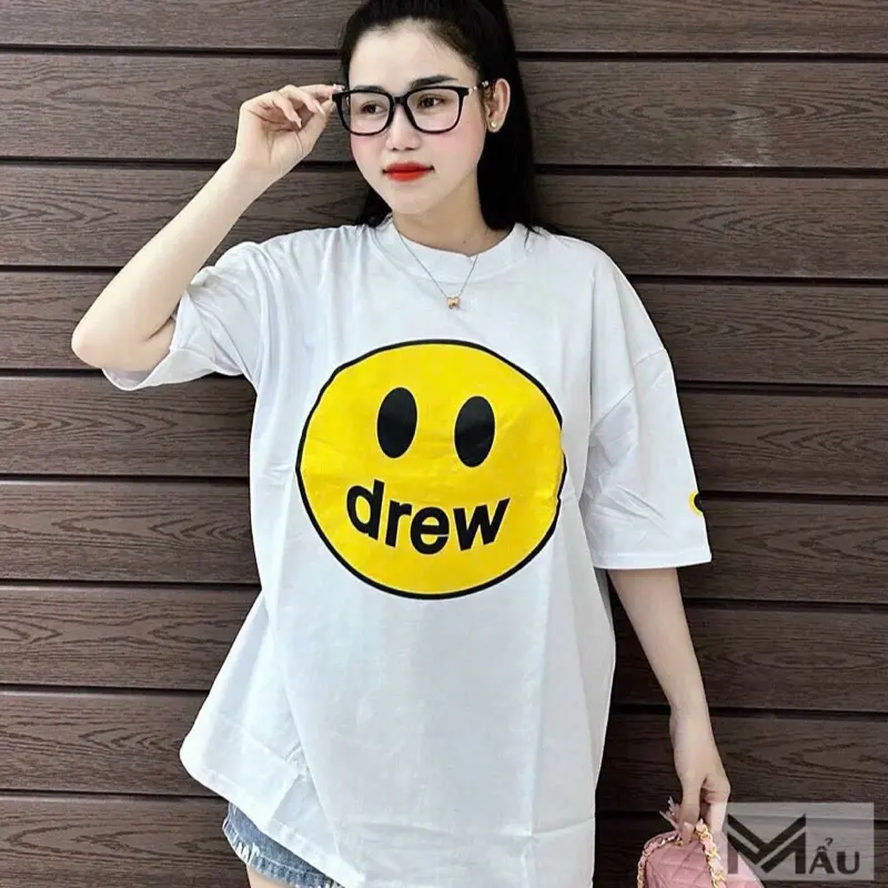 [BeebeeStore] áo phông mặt vui nam nữ form rộng oversize