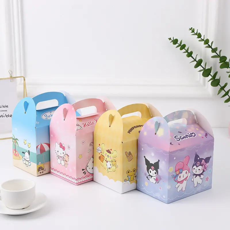 Hộp quà tặng sinh nhật cho trẻ em /Hộp kẹo Hello Kitty Melody Kuromi 2