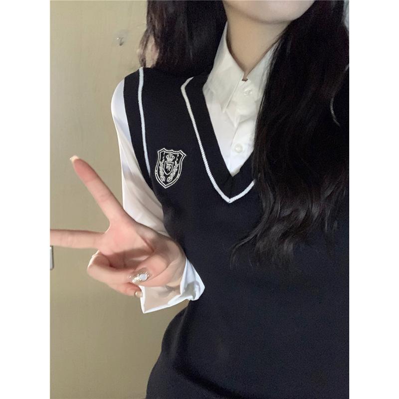 Váy JK, Phong Cách Preppy, Dành Cho Nữ, Thích Hợp Cho Mùa Xuân Và Mùa Thu, Mỏng Vừa Vặn, Dễ Thương Và Gợi Cảm, Có Thể Mặc Bên Trong, Váy Mặc Trong, Váy Bodycon Mỹ, Hàng Mới Về 2024 Dress body  ống 3