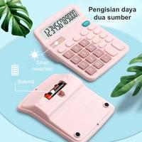 Gambar AKUSA Kalkulator Digital 12 Digits Dual Power Supply Calculator Desktop Kalkulator Meja Kalkulator Kantor Sekolah Layar LCD Lebar CA837 - Macaron Blue dari Akusa Official Store Kota Bekasi 3 Tokopedia
