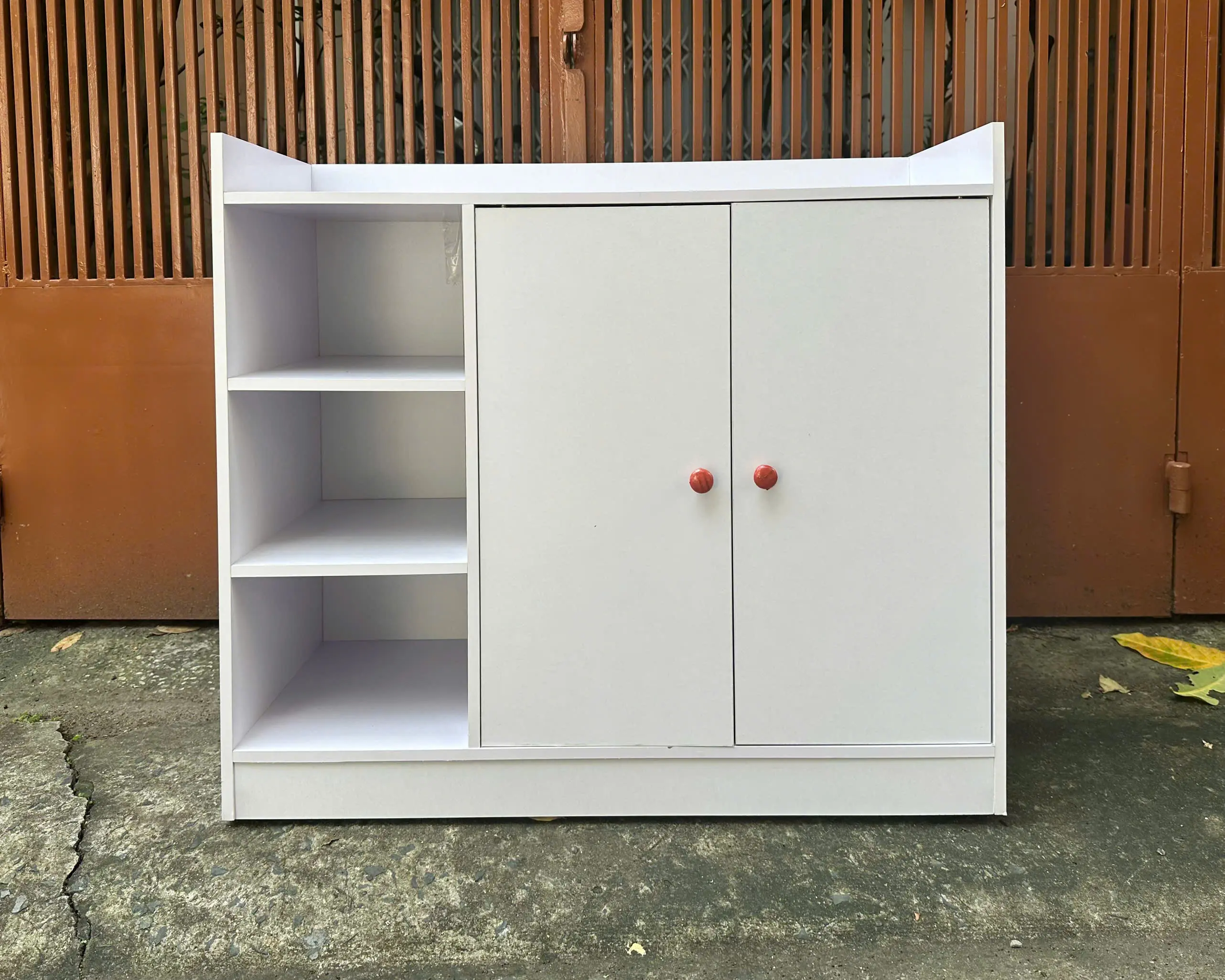 kệ để giày dép - tủ để giày 2 gian FULL TRẮNG AR.A