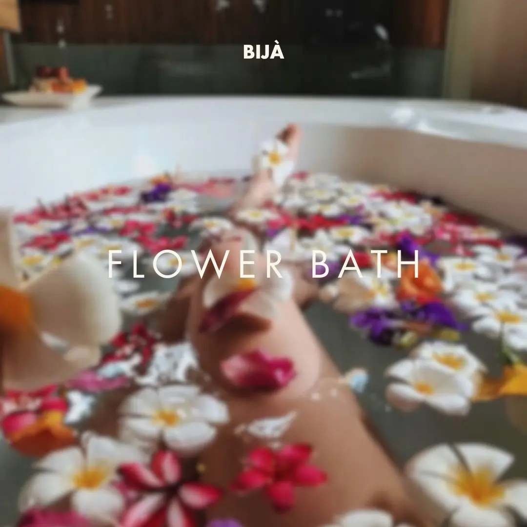 Bijà - Reed Diffuser/Pengharum Ruangan 50ml (Long-lasting Scented Gift untuk Kamar atau Ruang Kerja) | Essential Fragrance oil - Flower Bath