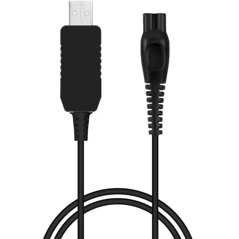 Cáp sạc 15V cho Máy cạo râu Philips, Dây nguồn thay thế USB, Thích hợp cho bộ sạc dao cạo Philips HQ8505, Norelco 9700, 9300, 8900 0