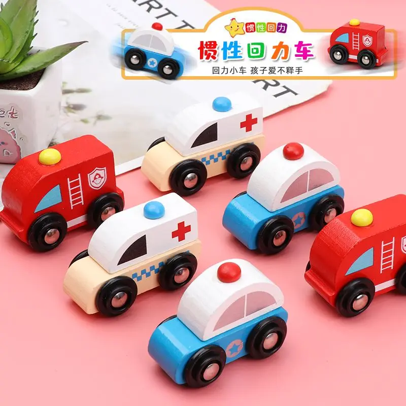 Đồ Chơi Bằng Gỗ, Chất Lượng Cao, Cho Trẻ Em, Xe Tay Ga Giáo Dục Sớm Cho Bé, Xe Cứu hỏa, Xe Cảnh Sát, Xe Cứu thương, Đồ Chơi Bảng Mẫu Giáo, Hàng Mới Về, Bán Chạy, Còn Hàng