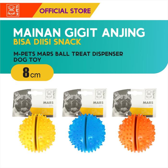 Gambar M-Pets Mars Dog Toy Dispenser  / Mainan Anjing Interaktif dari M-Pets Volk Pets Indonesia Kota Tangerang Tokopedia