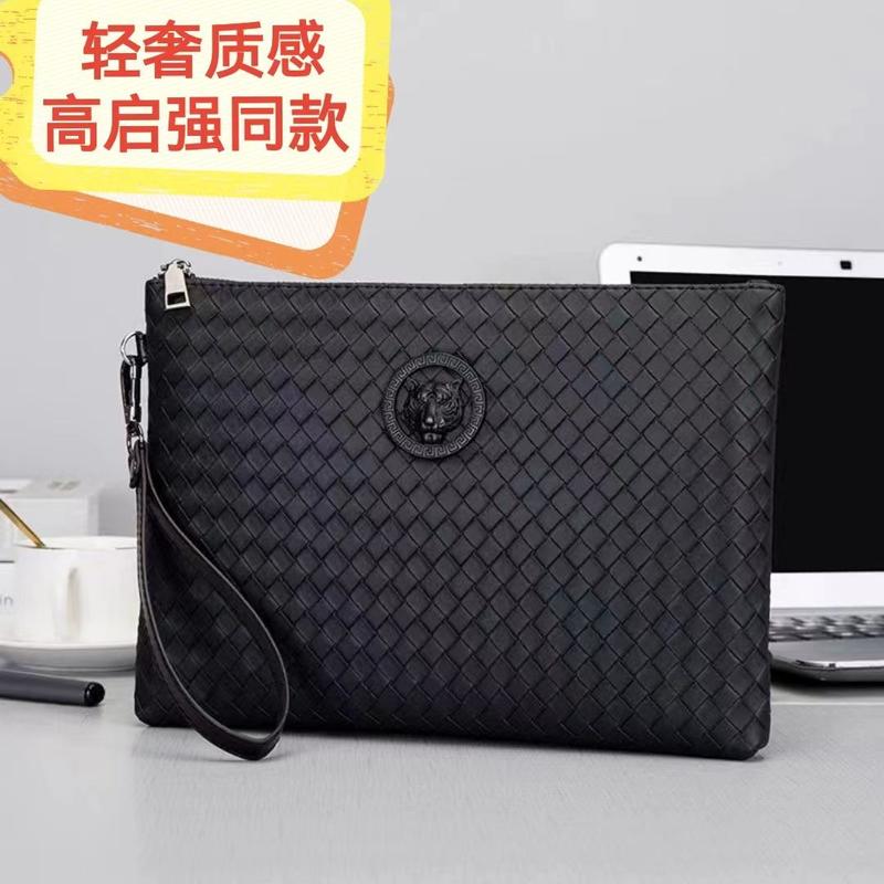 Cặp Tài Liệu Cầm Tay Họa Tiết Dệt Cho Nam Túi Xách Lux Nhập Cảnh Cao Cấp Mới Gói Phong Bì Điện Thoại Di Động Thường Ngày