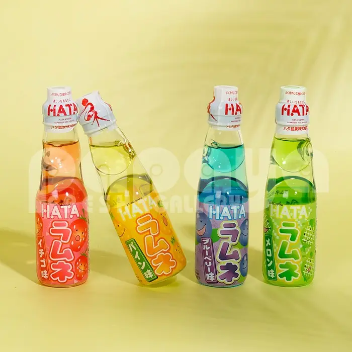 Hata Ramune / Japanese Carbonated Soft Drink 200 Ml 0