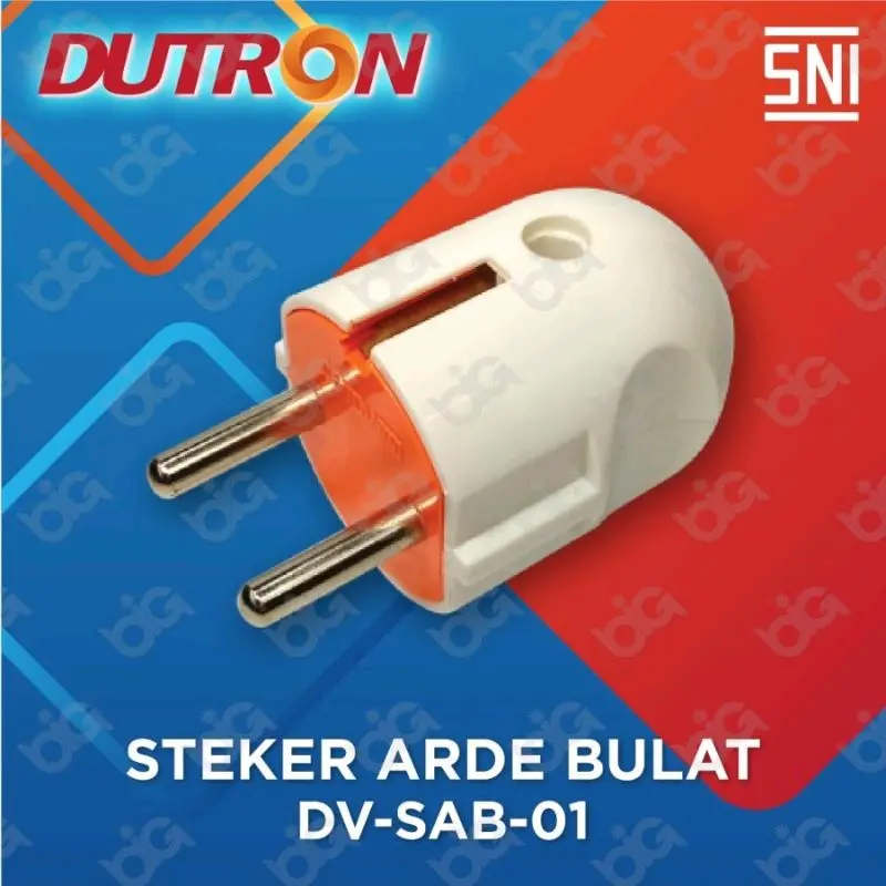Steker Arde bulat dutron 1