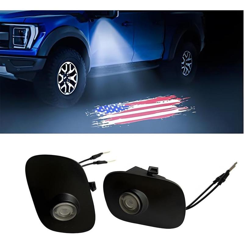 License Plate Light Bar 2-Pack S For Ford F150, F250, F350 &ndash; Direct Fit, 6000K White, 36 LEDs Each Led License Plate Light