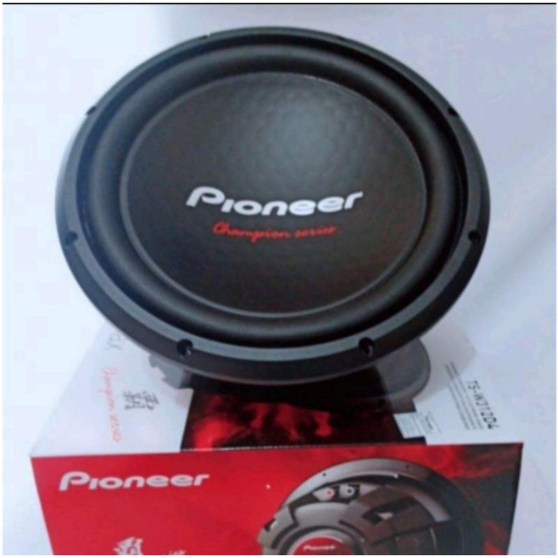 Subwoofer 12" Pioneer TS W312D4 - TS W 312 D 4 - 312D4 - 12 inch - Champion Series - Double Coil - Subwoofer Mobil 0