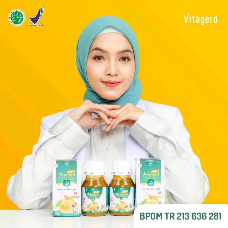 MADU VITAGERD ASLI ORIGINAL 100% HERBAL MAAG ASAM LAMBUNG TERBAIK 2