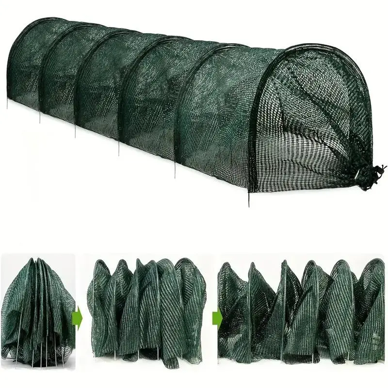 Adjustable Garden Netting, 1 Count Stretchable Vegetable Garden Barrier, Pest Control Netting, Plant Care & Support Supplies