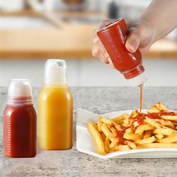 BOUTEILLE A SAUCE-750ML-EN PLASTIQUE-ROUGE