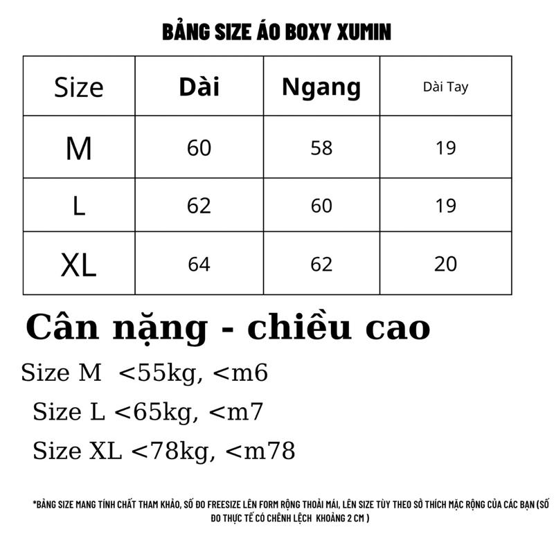 Product Introduction of ( Deal Mở Bán) Thun Umi  Dáng Boxy Cộc Tay Nam Nữ In Nhiều Hình Phân Loại Màu Tiêu Sáng 0