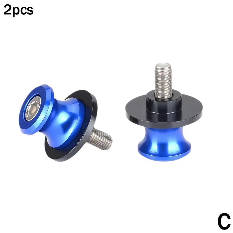 Product Introduction of 2pcs  Creative Universal Motorbike Stand Lifting Frame Screws Swingarm Spools Slider Arm Stand Screws 34