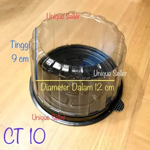 [Isi10] Mika CT 10 Tebal Diameter 12 cm Tinggi 9 Cm / Mika Tart Mini / Mika Cake Tray 10 / Mika Cake 12 cm / Mika Tart 10 12 cm / Mika Kue 10 12 cm / Mika Cake Mini 10cm 12cm / Mika Tart Mini 10 12 cm