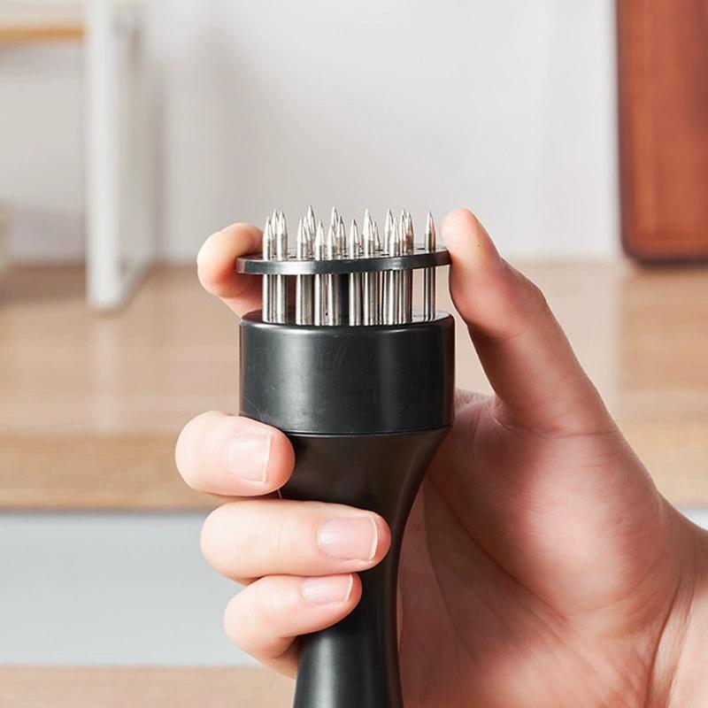 Product Introduction of Stainless Steel Meat Tenderizer, Manual Meat Hammer with Handle, Kitchen Meat & Poultry Utensils for Home Dining Room Barbecue 8