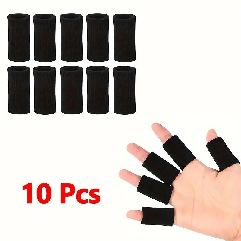 Breathable Finger Protector, Finger Protector for Outdoor Sports with High Elasticity and Quality, Ideal for Basketball, Volleyball, Badminton, Tennis, Running