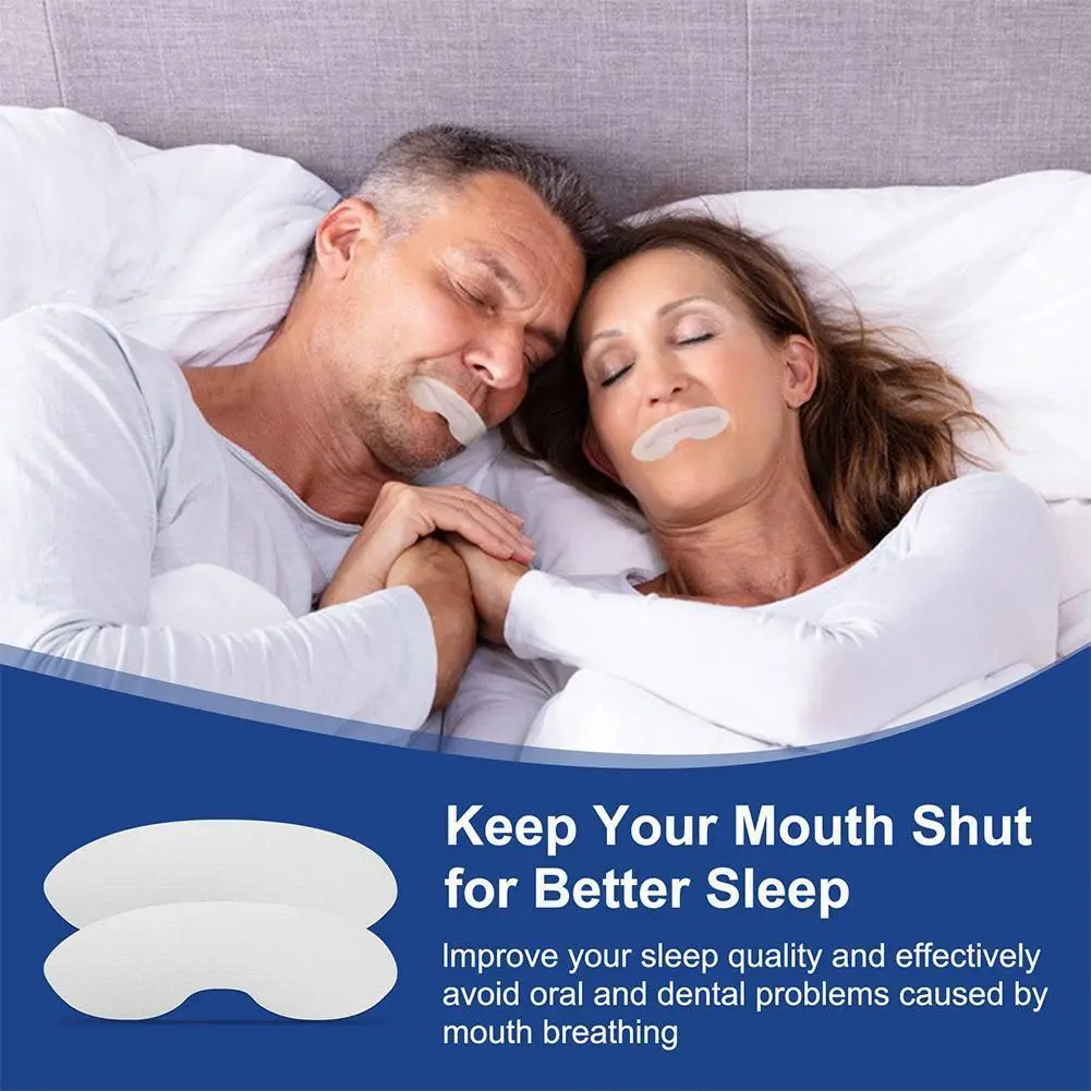 90Pcs Mouth Tape Sleep Strip For Sleeping Less Mouth Breathing Tape To Improve Sleep Mouth V6K1