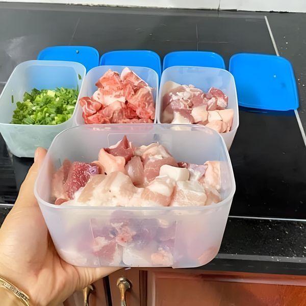 Hộp trữ đông 650ml cao tupperware chính hãng