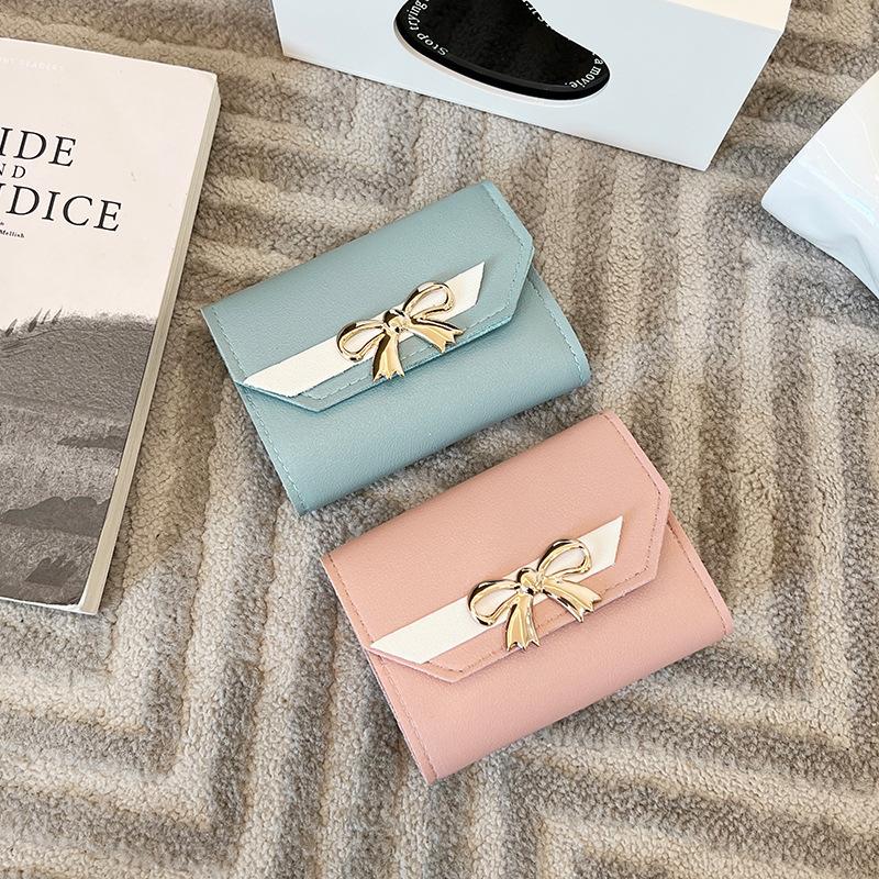 Product Introduction of Ví Nữ Hàn Quốc, Hàng Mới Về, Kiểu Dáng Ngắn Sang Trọng, Thiết Kế Gấp Ba Nhỏ Thích Hợp Đựng Tiền Xu, Có Ngăn Đựng Tiền Xu, 2024 Hình Chữ Nhật Wallet 0