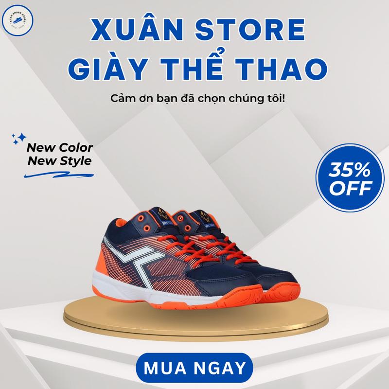 ( TẶNG TÚI HOẢ TRÂU- size 36-44) Giày hỏa trâu Spiking, giày bóng chuyền - giày bóng rổ ôm chân, thiết kế năng động - hàng phân phối chính hãng Sneaker Sport