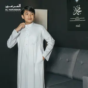AL Haramain Jubah / Gamis Viet Remaja & Anak | Putih 01
