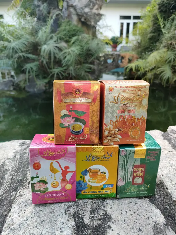 Yến Sen nhiều vị bổ dưỡng cho sức khỏe 30% yến hộp đơn 70ml yến tươi không gluten 6