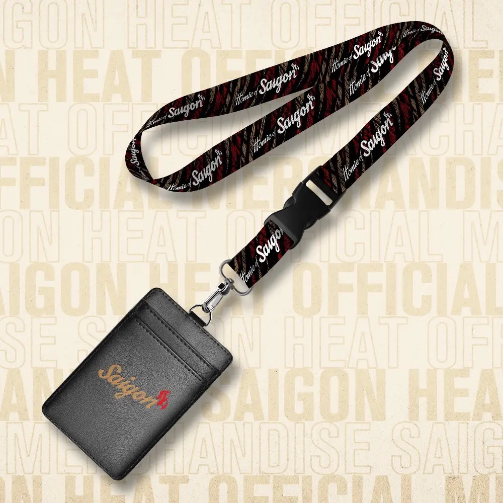 Dây đeo thẻ dành cho nhân viên, học sinh, sinh viên [Saigon Heat Lanyard] mới nhất 2024 dây  đeo