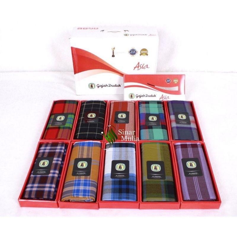 100% original sarung gajah duduk asia / Musantaraa ( dos merah kotak) 4