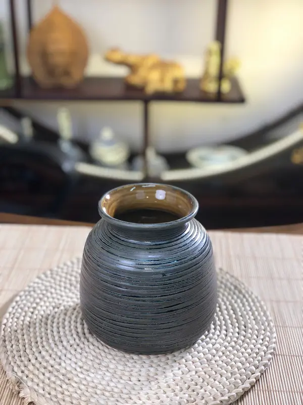 Giỏ cua gốm nâu hàng bán thủ công Hoangsagom 0