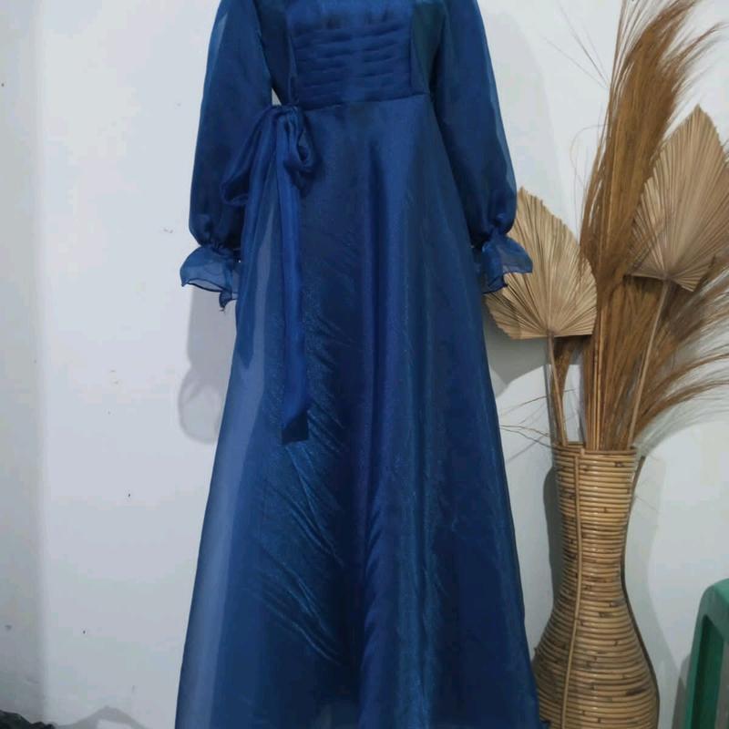 DRESS ORGANZA CRISTAL PREMIUM Gamis Seragam 5