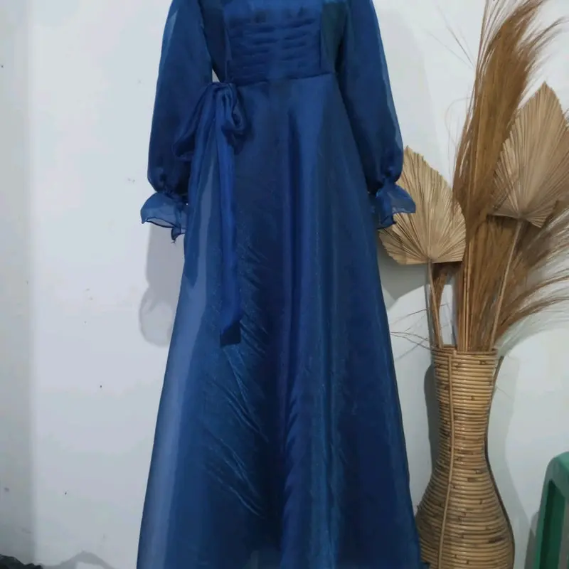 DRESS ORGANZA CRISTAL PREMIUM Gamis Seragam 5