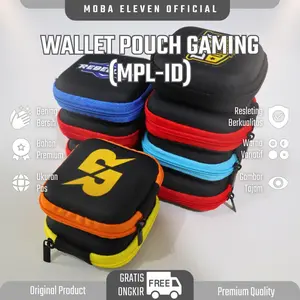 WALLET POUCH MPL-ID - Wadah Kotak Tas Mini Penyimpanan Serbaguna Aksesoris Resleting - E-SPORT LOGO