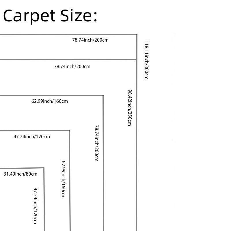 Boho Style Abstract Pattern Rug, Non-slip Soft Comfortable Floor Mat, Runner Carpets, Unique Rugs,  Decorative Area Rug for Home Living Room Bedroom Kitchen 7