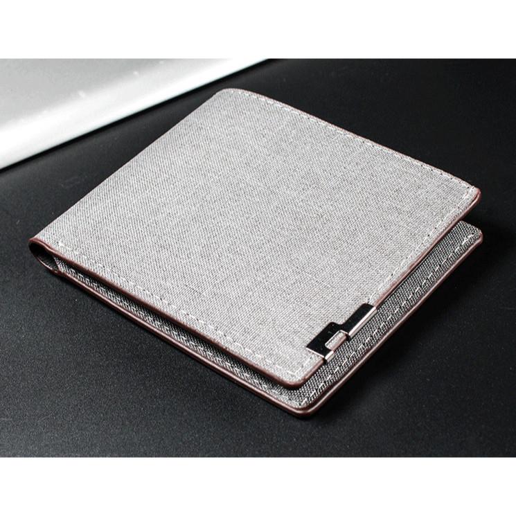 VÍ NAM CANVAS Jolizeon BẢO HÀNH 12 THÁNG CV89 Wallet Nhiều Ngăn Hình Chữ Nhật Nhung Chữ Nhật Da 0