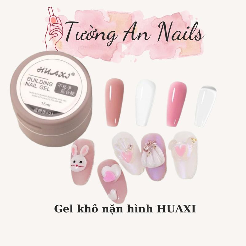 Gel nặn hoa khô Huaxi đa năng - 15ml - định hình nặn thú nặn hoa 3D đính đá phụ kiện nail