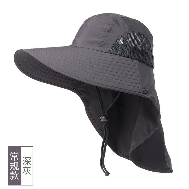 Mũ Câu Cá, Chống Tia UV, Mũ Che Nắng Ngoài Trời Mùa Hè, Unisex, Mũ Che Nắng Rộng Vành, Bảo Vệ Mặt Và Cổ mũ  camping 3