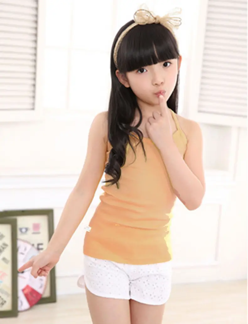 KAOS SINGLET ANAK PEREMPUAN TANKTOP ANAK MULTIWARNA KEKINIAN