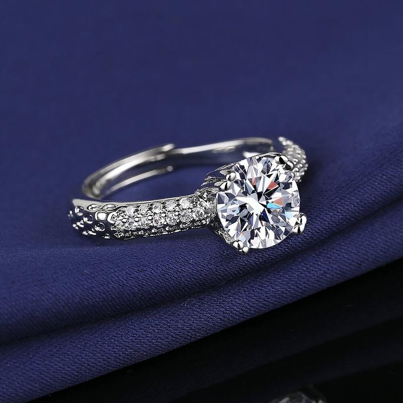 Product Introduction of Women's ring, 2 carat, new 2