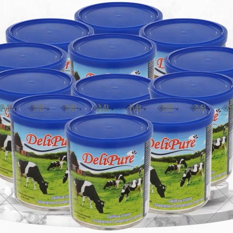 Combo 6 lon sữa đặc có đường Delipure nhập khẩu Malaysia loại 1kg 4